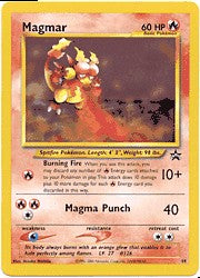 Pokemon Promo Star #44 - Magmar Card