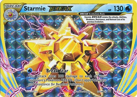Starmie 32/108 Break Rare - Pokemon XY Evolutions Single Card