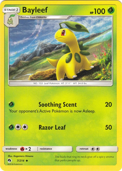Bayleef - 7/214 Pokemon » SM Lost Thunder Uncommon