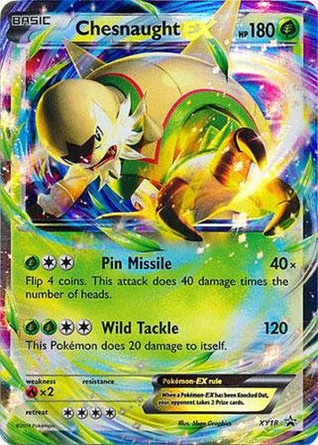 Chesnaught EX XY18 - Pokemon Promo Ultra Rare Card