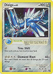 Pokemon Diamond and Pearl Majestic Dawn- Dialga(Holofoil)