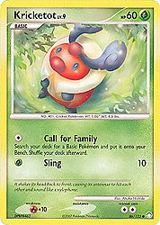 Pokemon Diamond & Pearl Mysterious Treasures-Kricketot