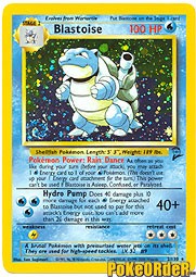Pokemon Base Set 2 Holofoil Card - Blastoise 2/130