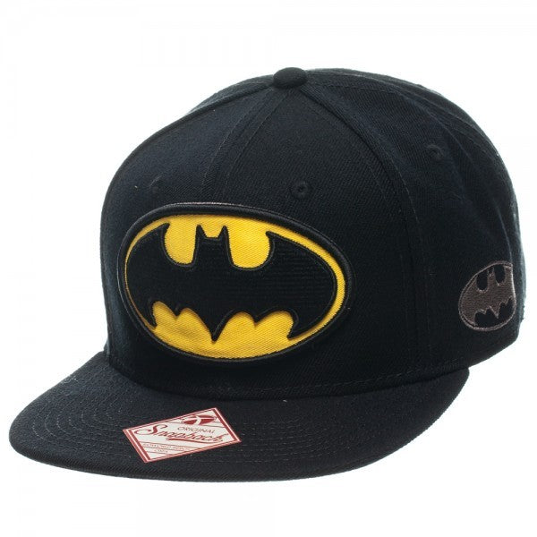Batman Logo Black Snapback