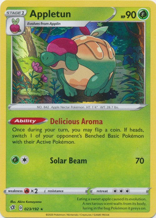 Appletun - 023/192 Pokemon » SWSH Rebel Clash Holo Rare
