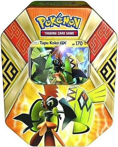 Pokemon Island Guardians Tapu Koko-GX Collector Tin