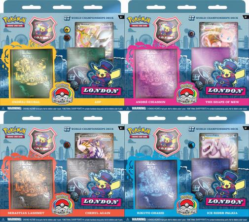 2022 World Championships Set of 4 Decks (Pokemon) Pokemon Sealed Product