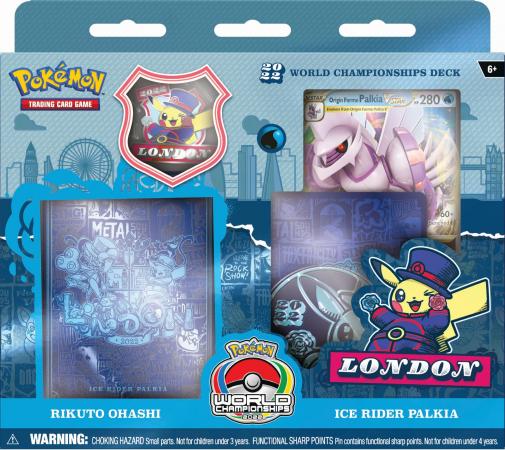 2022 World Championships Ice Rider Palkia Deck (Rikuto Ohashi) (Pokemon) Pokemon Sealed Product