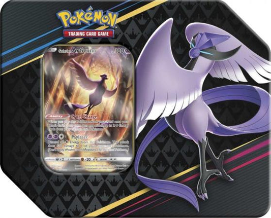 Crown Zenith Galarian Articuno Tin (Pokemon) Pokemon Sealed Product