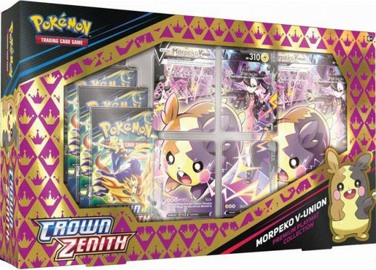 Crown Zenith Morpeko V-Union Premium Playmat Collection (Pokemon) Pokemon Sealed Product