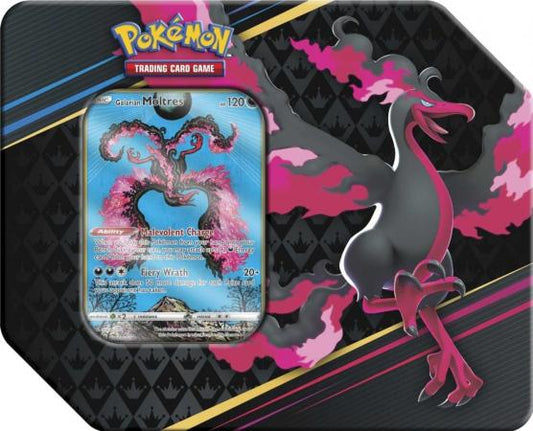 Crown Zenith Galarian Moltres Tin (Pokemon) Pokemon Sealed Product