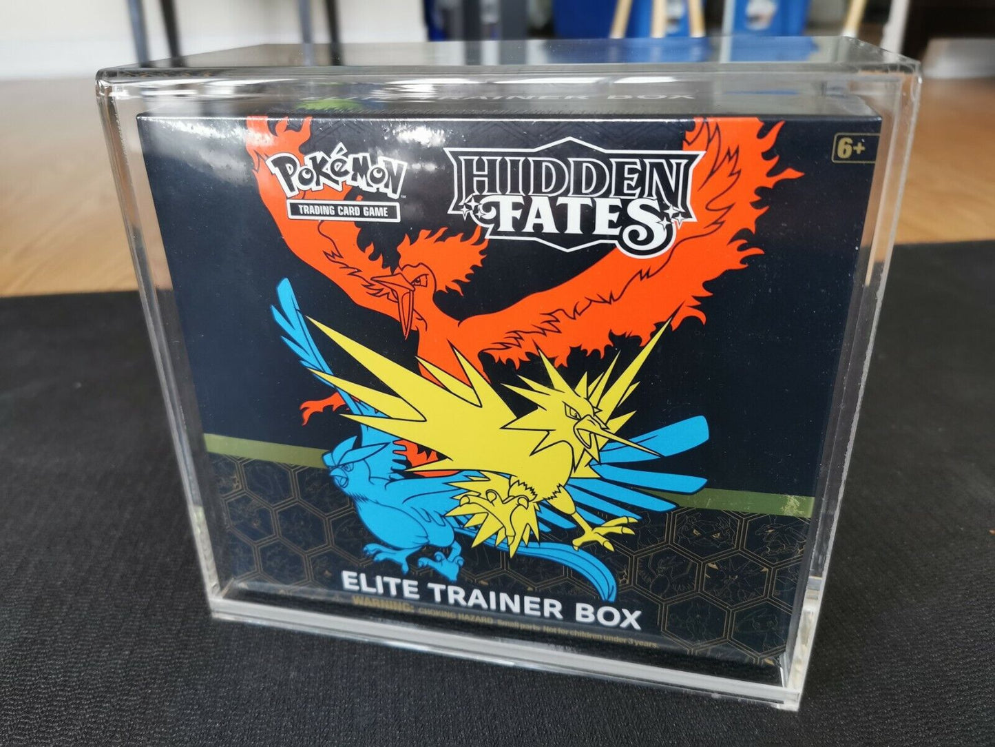 Pokemon Acrylic Display Case for Elite Trainer Box ETB - UV protective