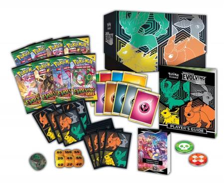 Sword & Shield Evolving Skies Leafeon, Umbreon, Jolteon, Flareon Elite Trainer Box Pokemon Sealed Product