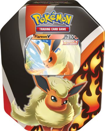 Eevee Evolutions Flareon V Tin (Pokemon) Pokemon Sealed Product