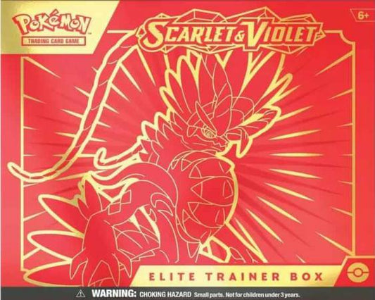 Scarlet & Violet Koraidon Elite Trainer RED Box (Pokemon) Pokemon Sealed Product