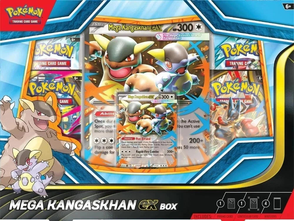 Pokemon mega kangaskhan ex box