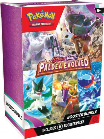 Scarlet & Violet: Paldea Evolved Booster Bundle Box of 6 Packs (Pokemon) Pokemon Sealed Product