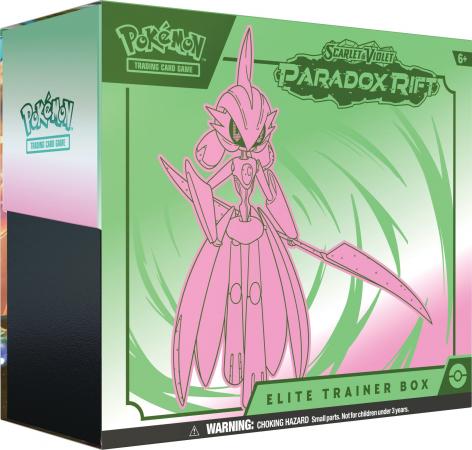 Scarlet & Violet: Paradox Rift Iron Valiant (Green) Elite Trainer Box (Pokemon) Pokemon Sealed Product