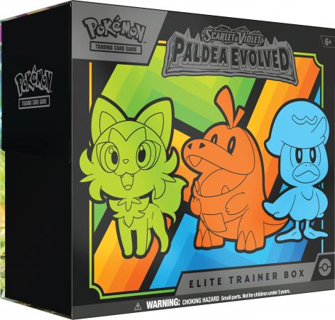 Scarlet & Violet: Paldea Evolved Elite Trainer Box (Pokemon) Pokemon Sealed Product