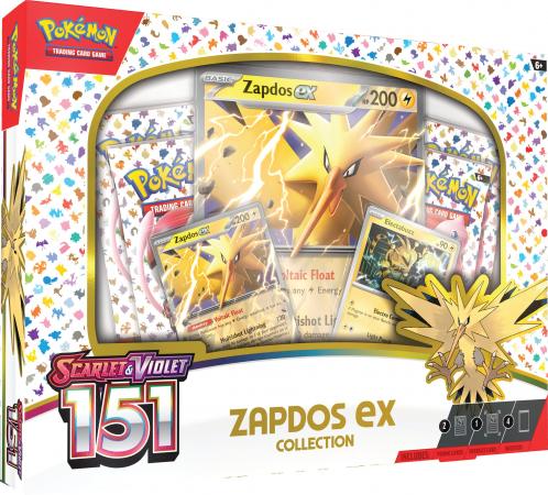 Scarlet & Violet 151 Zapdos ex Collection (Pokemon) Pokemon Sealed Product