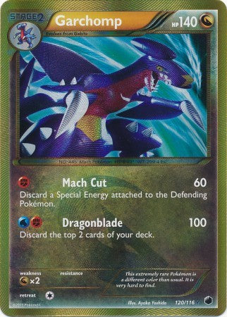 Garchomp 120/116 - Pokemon Plasma Freeze Ultra Rare Card
