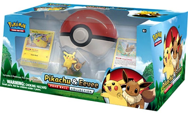 Pokemon Pikachu & Eevee Poke Ball Collection Special Edition Set