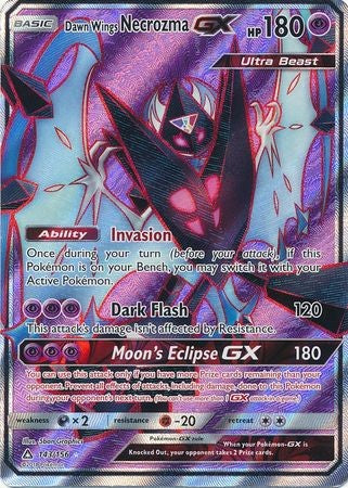 Dawn Wings Necrozma GX 143/156 Full Art - Pokemon Ultra Prism