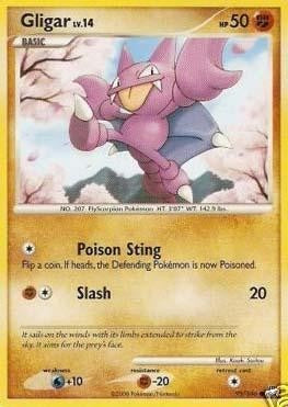 Pokemon Legends Awakened Common Card - Gligar 95/146