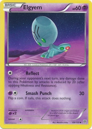 Elgyem 69/135 - Pokemon Plasma Storm Uncommon Card