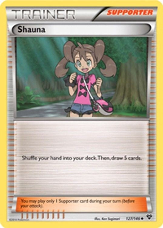 Shauna 127/146 - Pokemon XY Uncommon Trainer Card