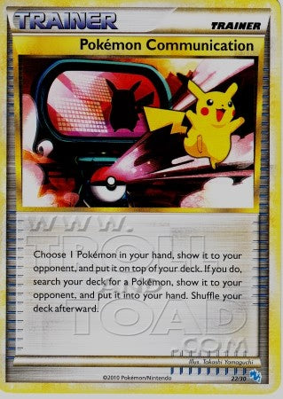 Common Promo Single Card - Pokemon Communication 27/30