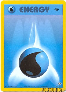 Pokemon Neo Genesis Energy - Water