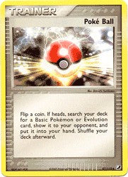 Pokemon EX Unseen Forces Uncommon Card - Poke Ball 87/115