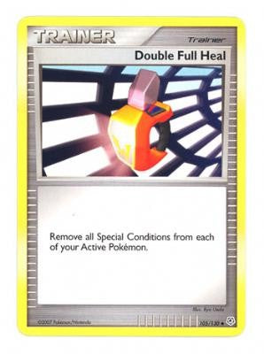Pokemon Diamond & Pearl Uncommon Card - Double Full Heal 105/130