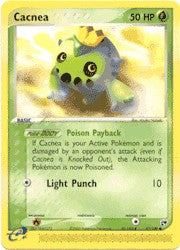 Pokemon Sandstorm Common Card - Cacnea 57/100