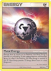 Pokemon Diamond & Pearl Mysterious Treasures- Metal Energy