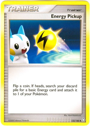Pokemon Legends Awakened Uncommon Card - Energy Pickup 132/146