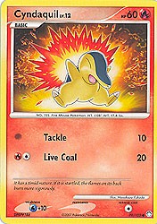 Pokemon Diamond & Pearl Mysterious Treasures-Cyndaquil
