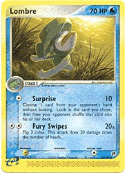 Pokemon Sandstorm Uncommon Card - Lombre 46/100