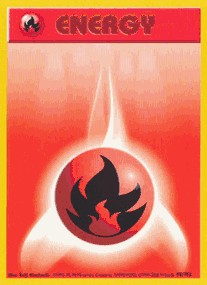 Pokemon Basic Common Card - Energy Fire 98/102