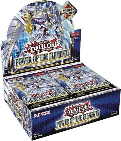 Power of the Elements Booster Box of 24 1st Edition Packs (Yugioh)