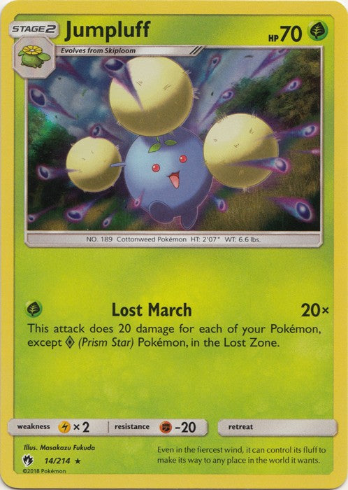 Jumpluff - 14/214 Pokemon » SM Lost Thunder hr