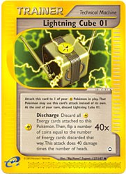 Pokemon Aquapolis - Lightning Cube 01