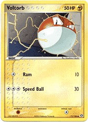 Pokemon EX Emerald Common Card - Voltorb 71/106
