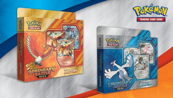 Pokemon Lugia & Ho-Oh Legendary Battle Deck Set