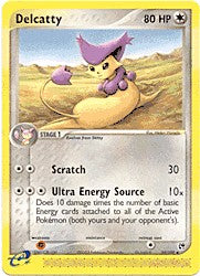 Pokemon Sandstorm Uncommon Card - Delcatty 34/100