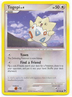 Pokemon Diamond & Pearl Great Encounters - Togepi (Common) Card