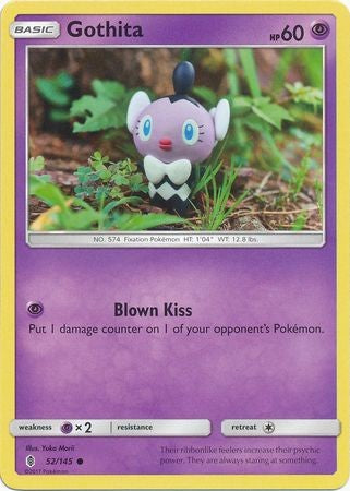 Gothita 52/145 Common - Pokemon Sun & Moon Guardians Rising Card