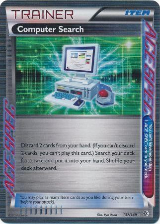 Computer Search 137/149 - Pokemon Boundaries Crossed Holo Rare Card