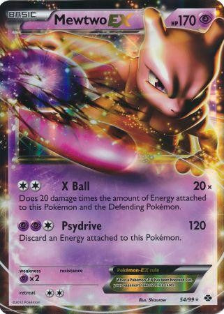 Pokemon Oversized Promo Card - Mewtwo EX 54/99